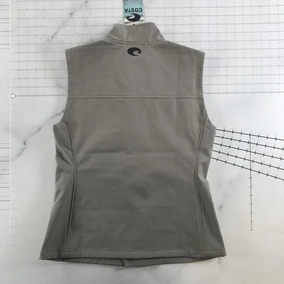 Costa Vest Mens Medium Gray Water-Resistant Insulated Storm Gray FQA500201X - Picture 7 of 10